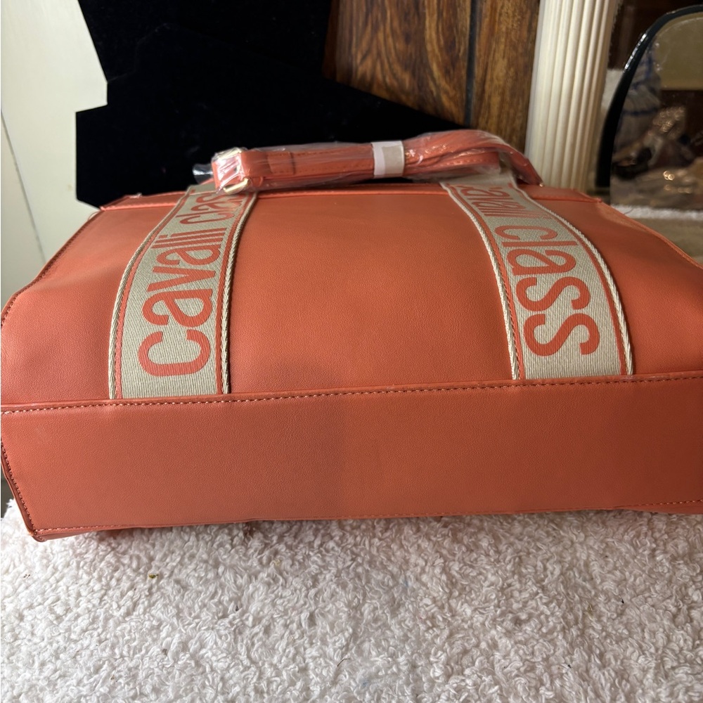 Cavalli Class Coral Tote Bag - Picture 6 of 8